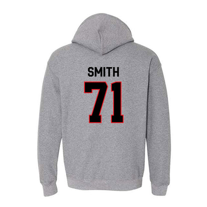 Davidson - NCAA Football : Cole Smith - Classic Fashion Shersey Hooded Sweatshirt-1