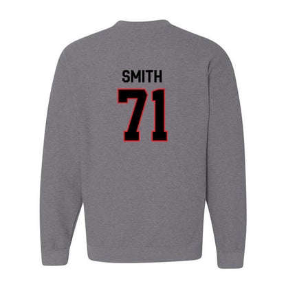 Davidson - NCAA Football : Cole Smith - Classic Fashion Shersey Crewneck Sweatshirt-1