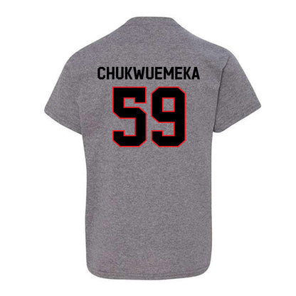 Davidson - NCAA Football : Danzel Chukwuemeka - Classic Fashion Shersey Youth T-Shirt-1