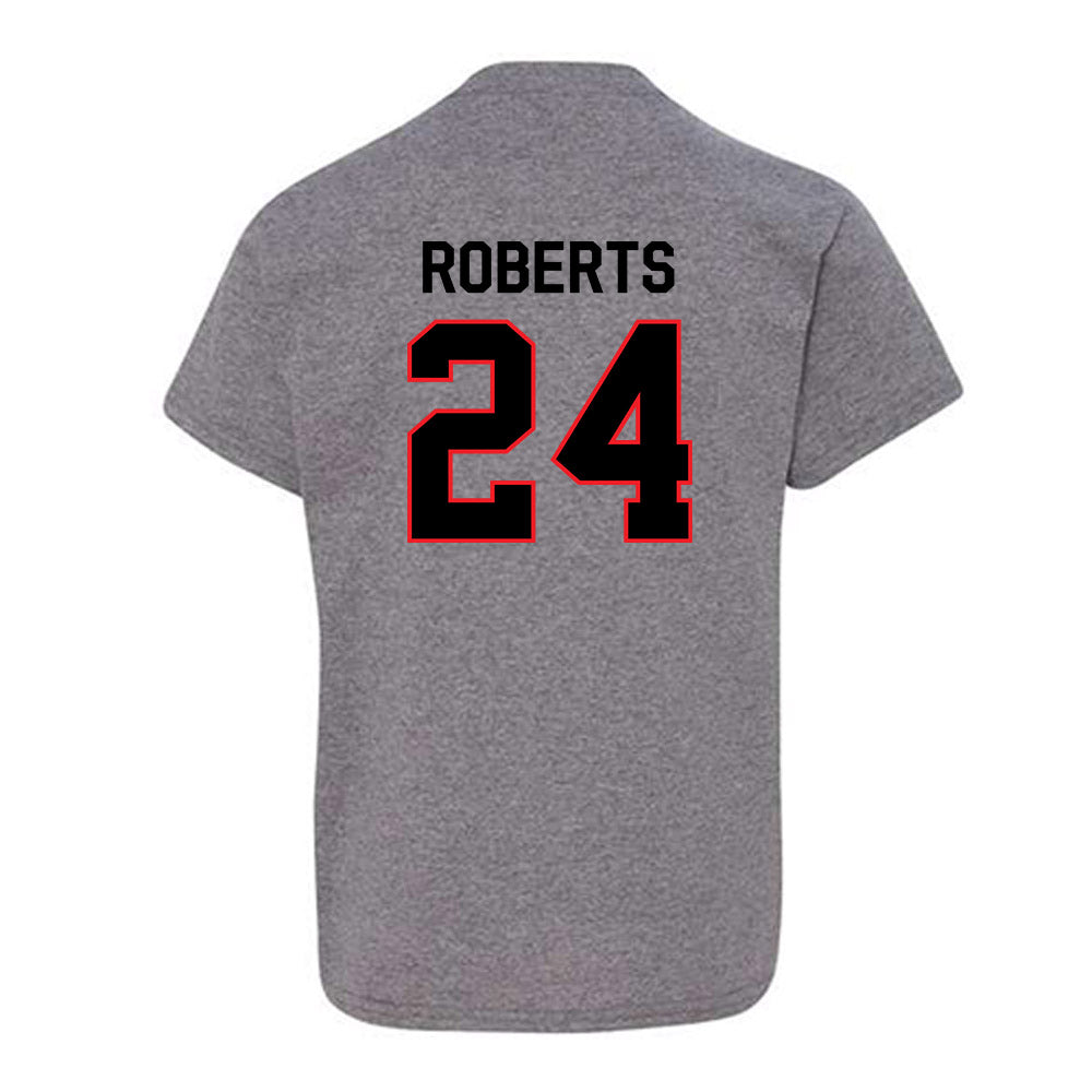Davidson - NCAA Men's Basketball : JaQualon Roberts - Classic Fashion Shersey Youth T-Shirt-1
