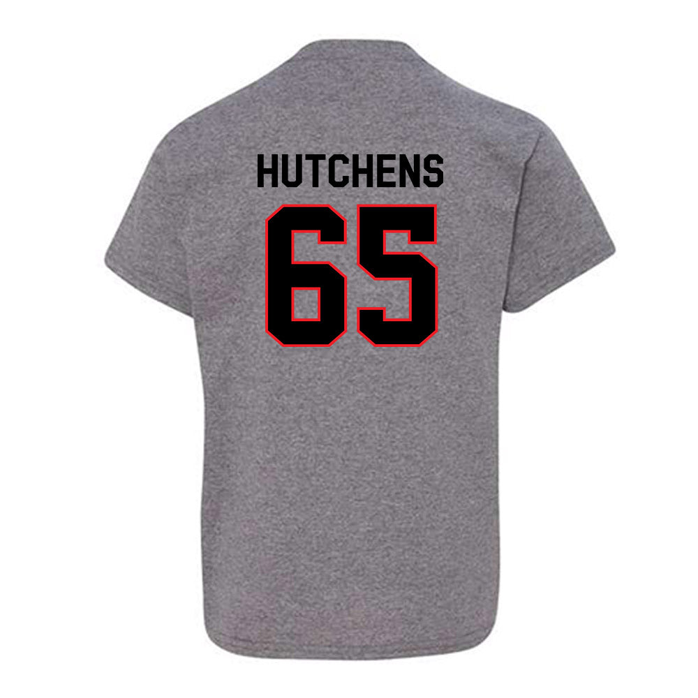 Davidson - NCAA Football : Russell Hutchens - Classic Fashion Shersey Youth T-Shirt-1
