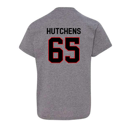 Davidson - NCAA Football : Russell Hutchens - Classic Fashion Shersey Youth T-Shirt-1