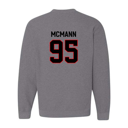 Davidson - NCAA Football : Liam McMann - Classic Fashion Shersey Crewneck Sweatshirt-1