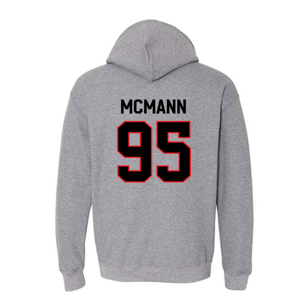 Davidson - NCAA Football : Liam McMann - Classic Fashion Shersey Hooded Sweatshirt-1