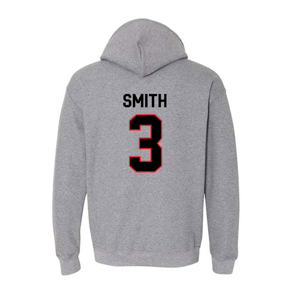 Davidson - NCAA Women's Volleyball : Kinsey Smith - Classic Fashion Shersey Hooded Sweatshirt-1