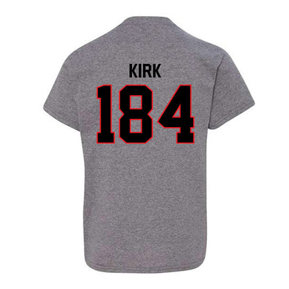 Davidson - NCAA Wrestling : Cody Kirk - Classic Fashion Shersey Youth T-Shirt-1