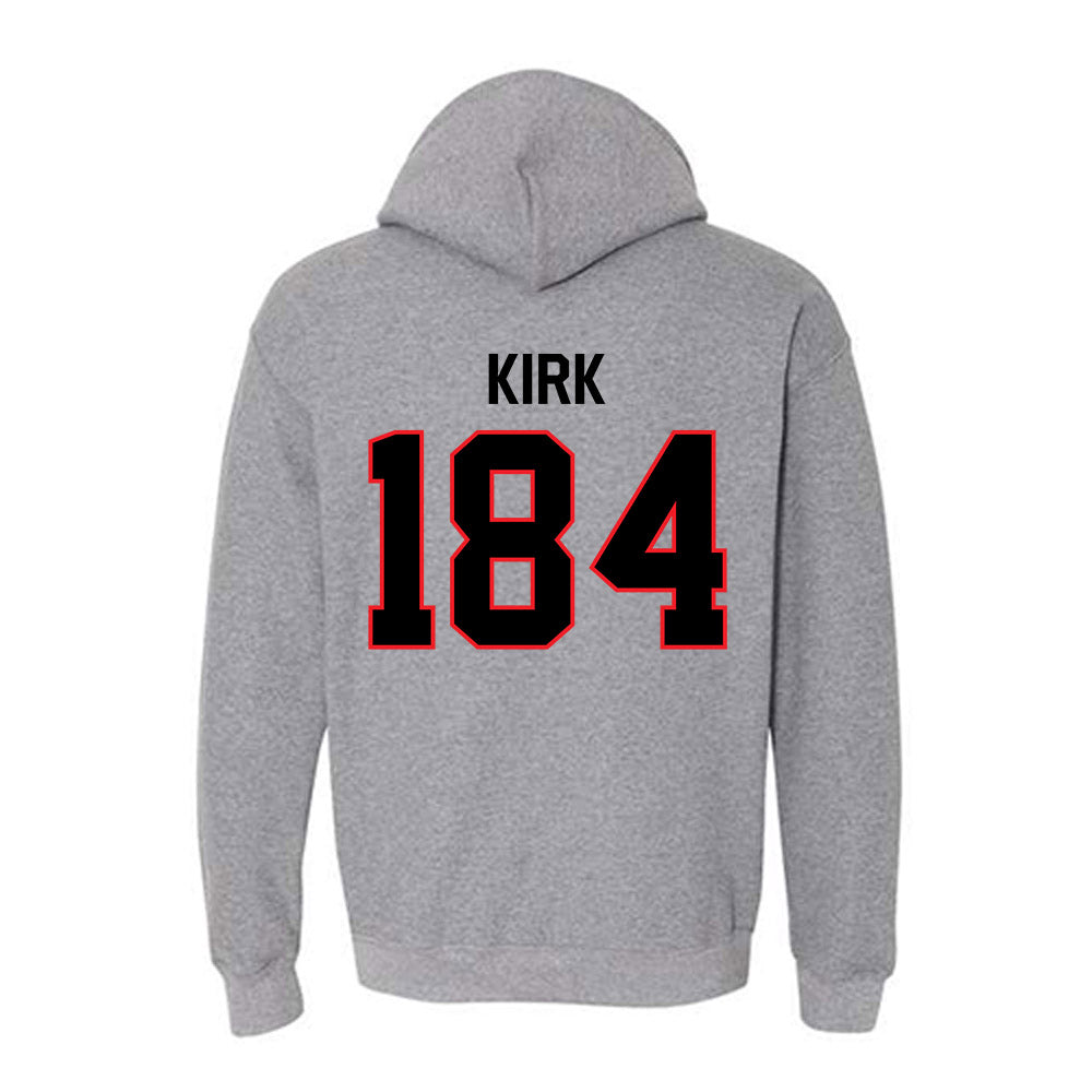 Davidson - NCAA Wrestling : Cody Kirk - Classic Fashion Shersey Hooded Sweatshirt-1