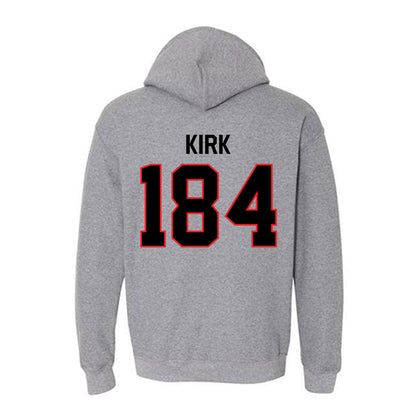 Davidson - NCAA Wrestling : Cody Kirk - Classic Fashion Shersey Hooded Sweatshirt-1