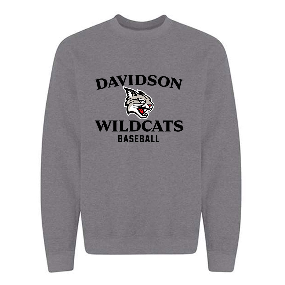 Davidson - NCAA Baseball : Matthew Manjooran - Classic Fashion Shersey Crewneck Sweatshirt-0