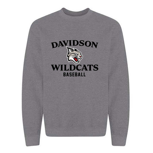 Davidson - NCAA Baseball : Matthew Manjooran - Classic Fashion Shersey Crewneck Sweatshirt-0