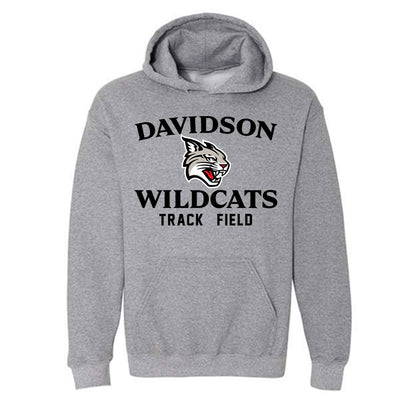 Davidson - NCAA Men's Track & Field : Jackson Steffen - Classic Fashion Shersey Hooded Sweatshirt-0