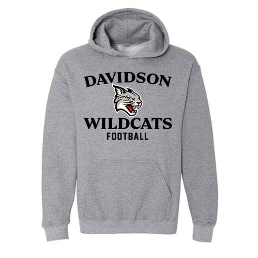 Davidson - NCAA Football : Julian Hughes - Classic Fashion Shersey Hooded Sweatshirt-0
