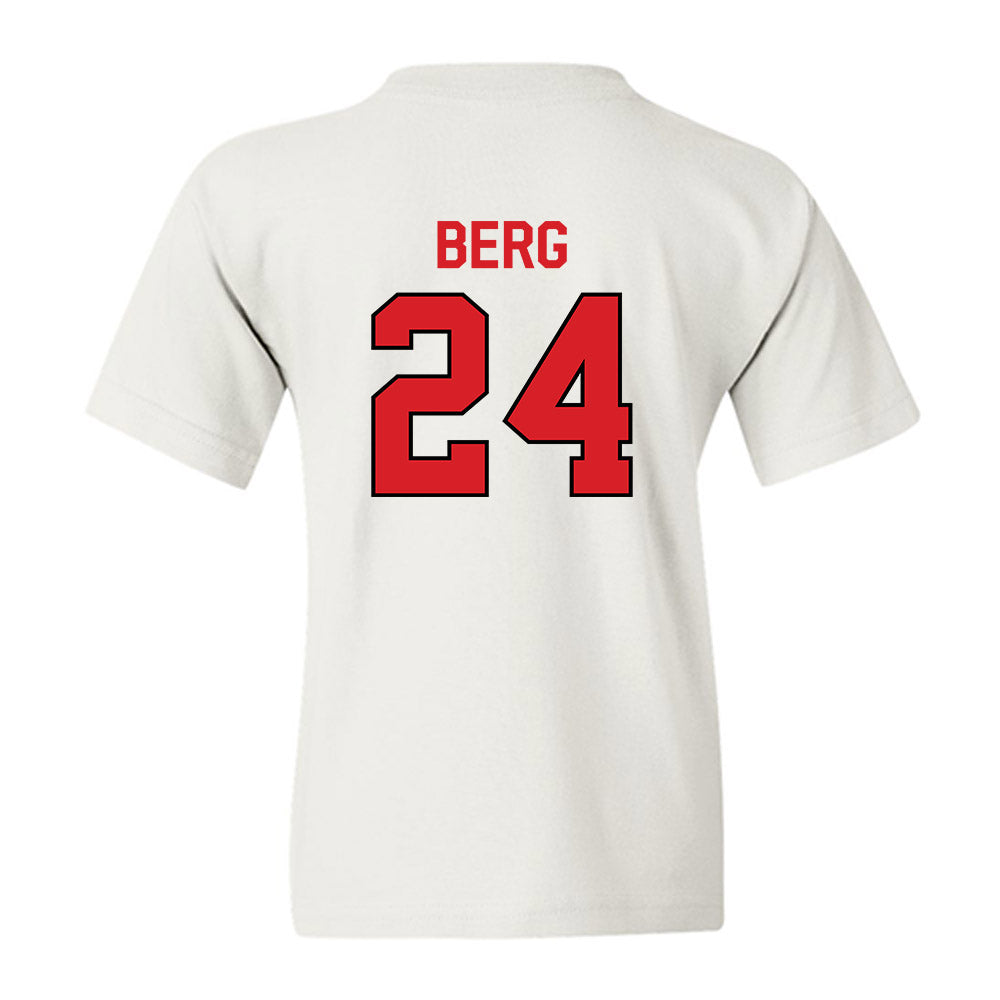 Davidson - NCAA Football : Brodey Berg - Classic Fashion Shersey Youth T-Shirt-1