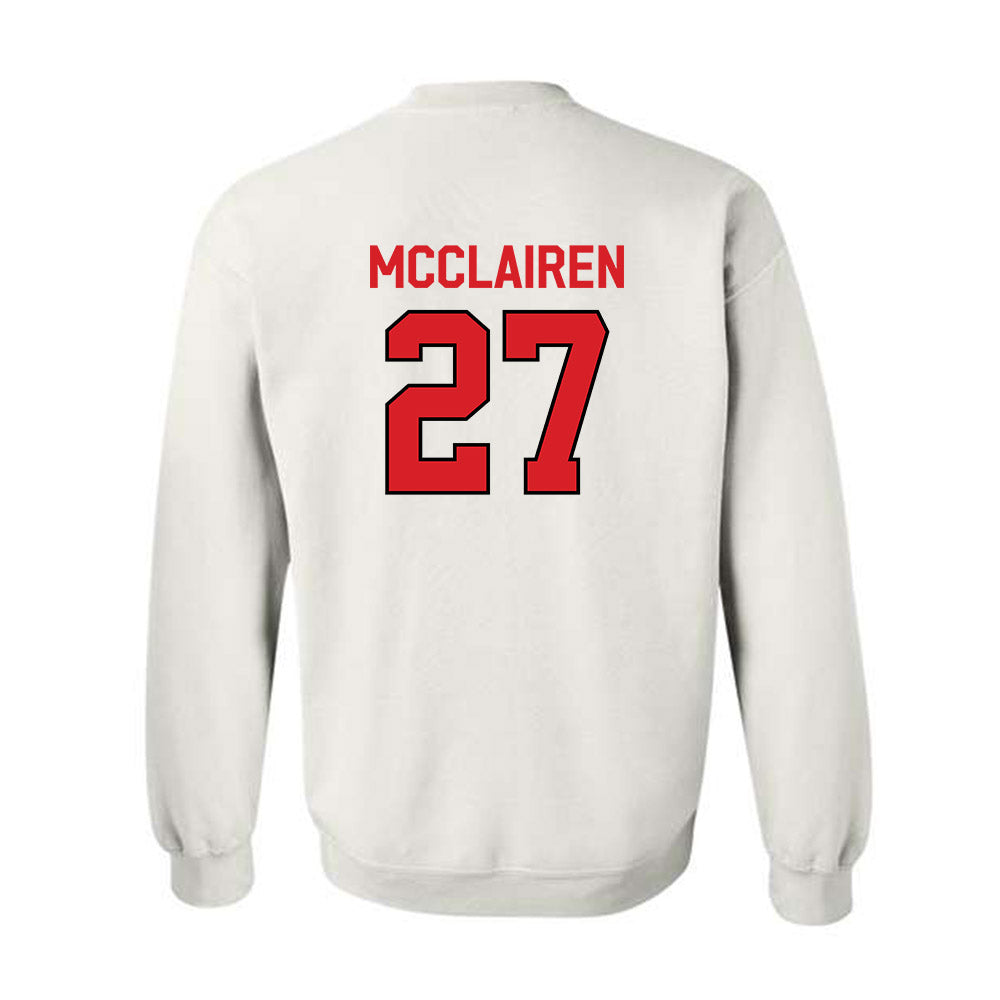 Davidson - NCAA Football : Revis McClairen - Classic Fashion Shersey Crewneck Sweatshirt-1