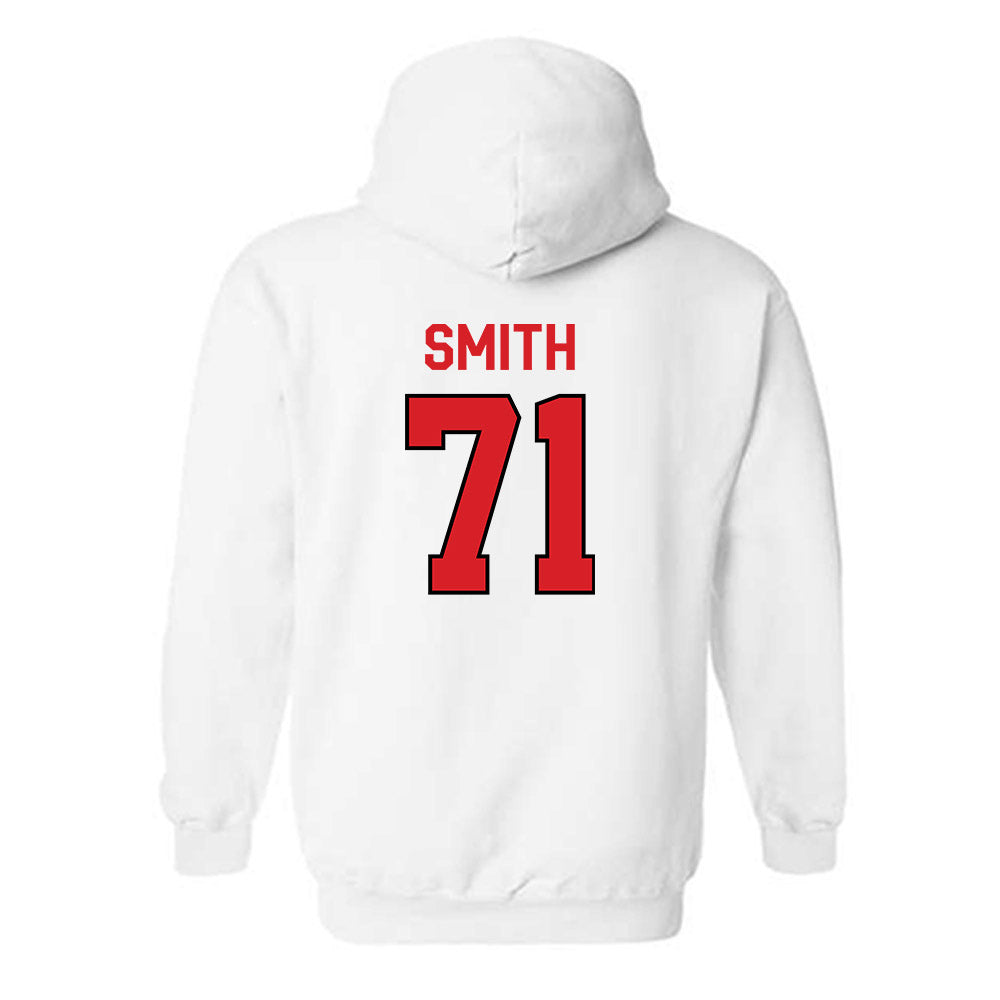 Davidson - NCAA Football : Cole Smith - Classic Fashion Shersey Hooded Sweatshirt-1