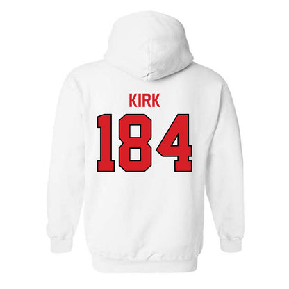 Davidson - NCAA Wrestling : Cody Kirk - Classic Fashion Shersey Hooded Sweatshirt-1