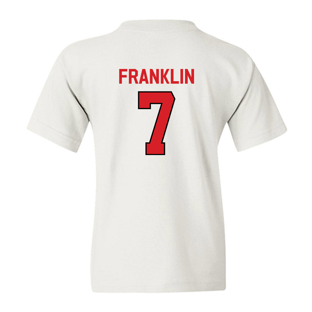 Davidson - NCAA Football : Jim Franklin - Classic Fashion Shersey Youth T-Shirt-1