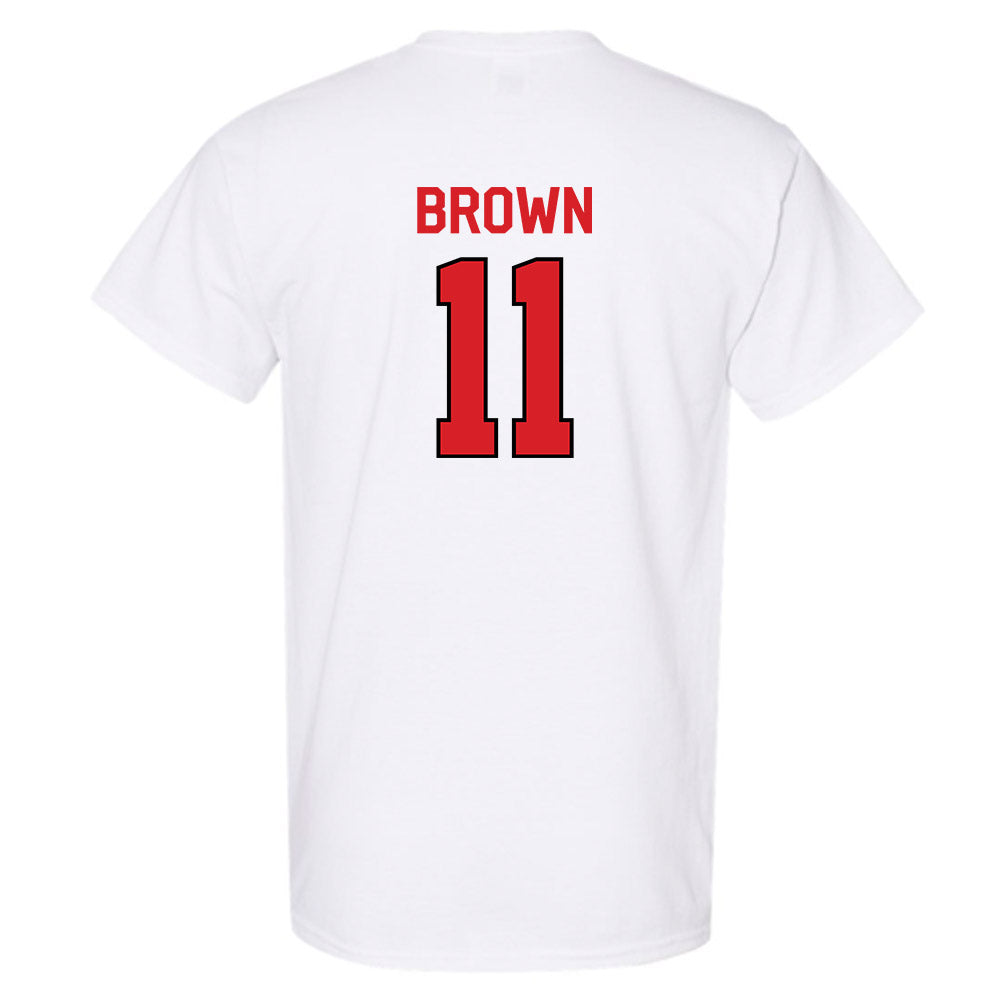 Davidson - NCAA Men's Basketball : Sam Brown - Classic Fashion Shersey T-Shirt-1
