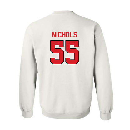 Davidson - NCAA Football : Parker Nichols - Classic Fashion Shersey Crewneck Sweatshirt-1
