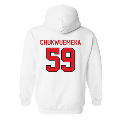 Davidson - NCAA Football : Danzel Chukwuemeka - Classic Fashion Shersey Hooded Sweatshirt-1