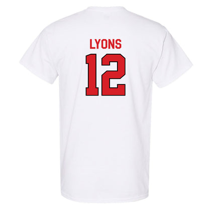 Davidson - NCAA Football : Christian Lyons - Classic Fashion Shersey T-Shirt-1