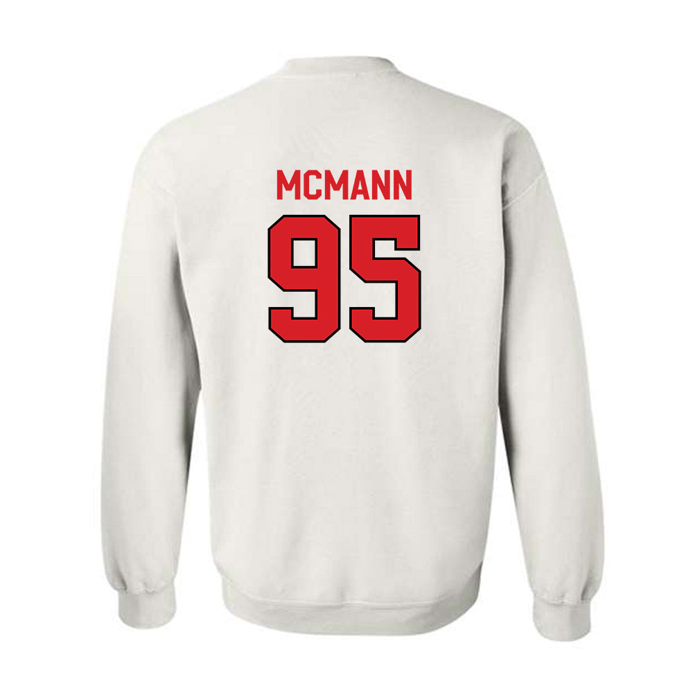 Davidson - NCAA Football : Liam McMann - Classic Fashion Shersey Crewneck Sweatshirt-1