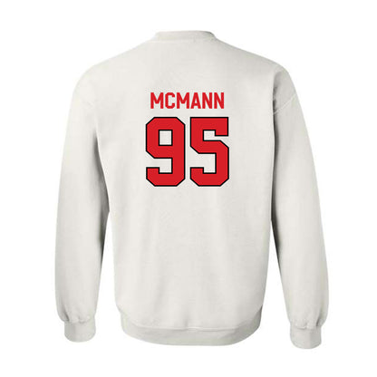 Davidson - NCAA Football : Liam McMann - Classic Fashion Shersey Crewneck Sweatshirt-1