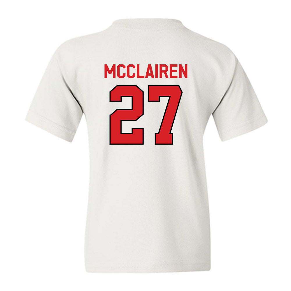 Davidson - NCAA Football : Revis McClairen - Classic Fashion Shersey Youth T-Shirt-1
