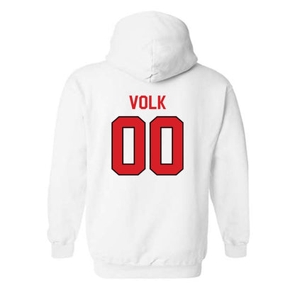 Davidson - NCAA Football : Will Volk - Classic Fashion Shersey Hooded Sweatshirt-1
