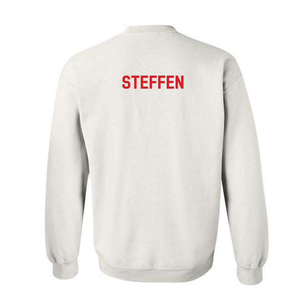 Davidson - NCAA Men's Track & Field : Jackson Steffen - Classic Fashion Shersey Crewneck Sweatshirt-1