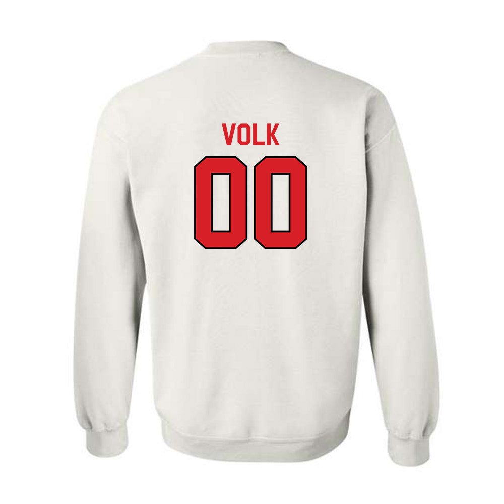 Davidson - NCAA Football : Will Volk - Classic Fashion Shersey Crewneck Sweatshirt-1
