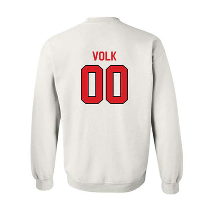 Davidson - NCAA Football : Will Volk - Classic Fashion Shersey Crewneck Sweatshirt-1
