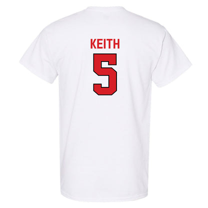 Davidson - NCAA Men's Basketball : Jackson Keith - Classic Fashion Shersey T-Shirt-1