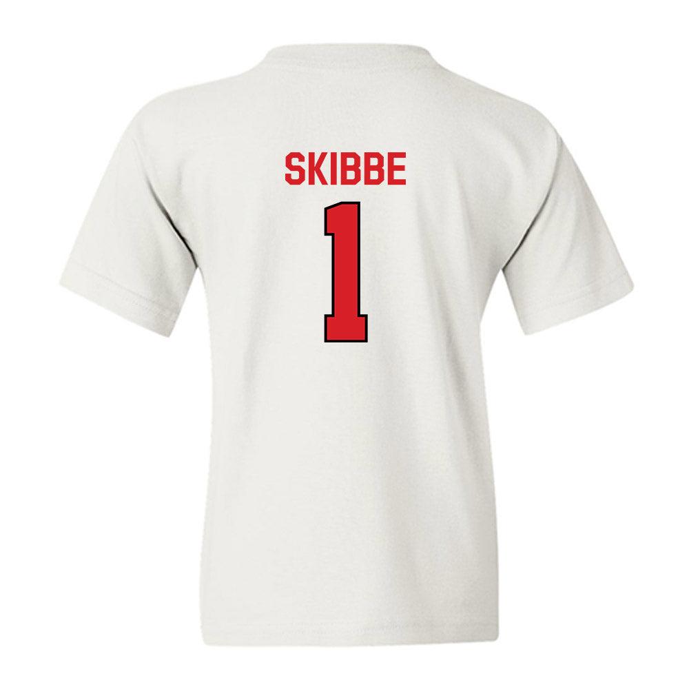 Davidson - NCAA Women's Lacrosse : Jenna Skibbe - Classic Fashion Shersey Youth T-Shirt-1