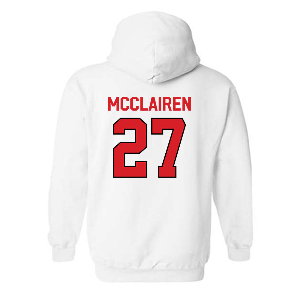 Davidson - NCAA Football : Revis McClairen - Classic Fashion Shersey Hooded Sweatshirt-1