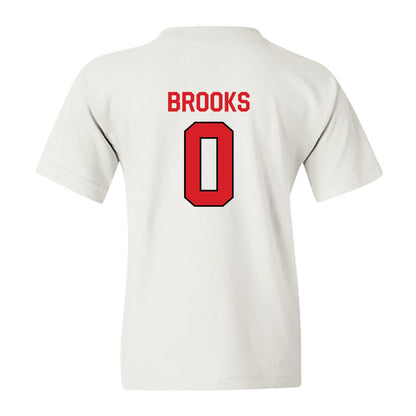 Davidson - NCAA Football : Hunter Brooks - Classic Fashion Shersey Youth T-Shirt-1