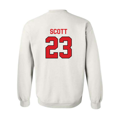 Davidson - NCAA Football : Nakoma Scott - Classic Fashion Shersey Crewneck Sweatshirt-1