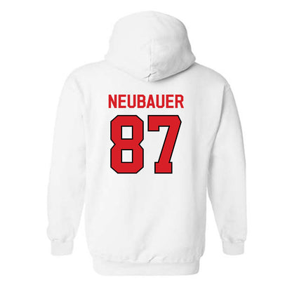Davidson - NCAA Football : Cal Neubauer - Classic Fashion Shersey Hooded Sweatshirt-1