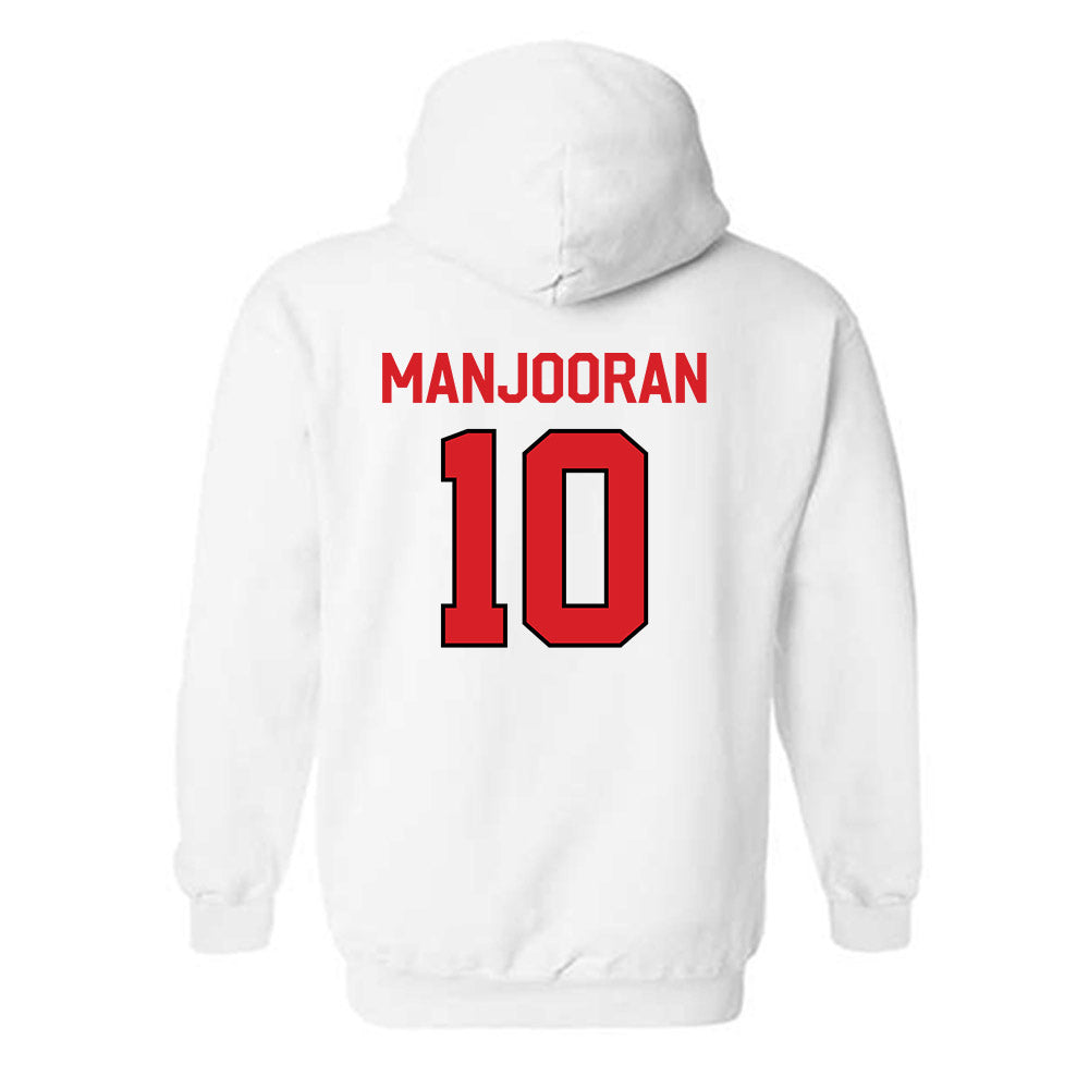 Davidson - NCAA Baseball : Matthew Manjooran - Classic Fashion Shersey Hooded Sweatshirt-1