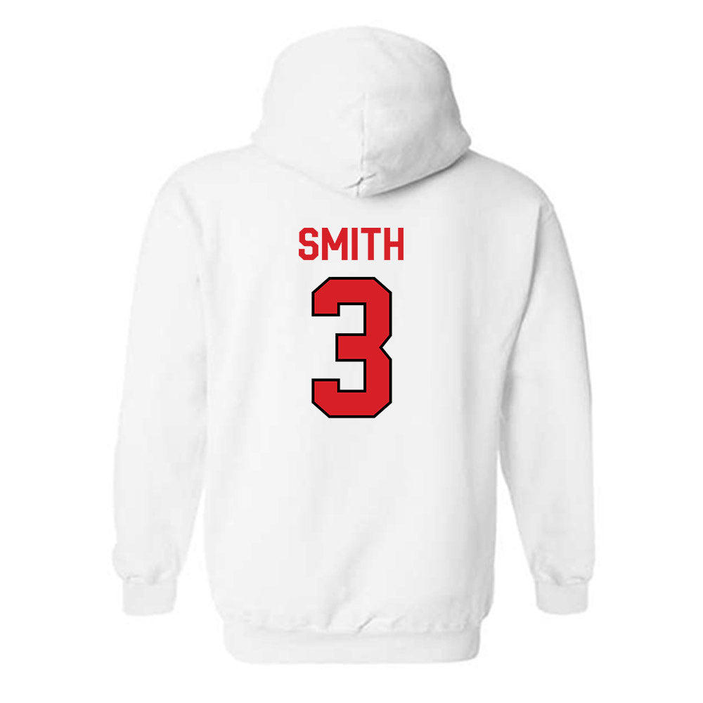 Davidson - NCAA Women's Volleyball : Kinsey Smith - Classic Fashion Shersey Hooded Sweatshirt-1