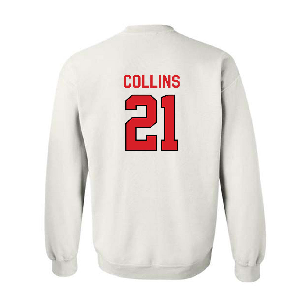 Davidson - NCAA Football : Caiden Collins - Classic Fashion Shersey Crewneck Sweatshirt-1