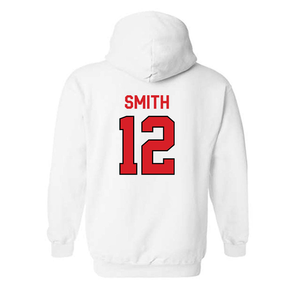 Davidson - NCAA Women's Basketball : Ezra Smith - Classic Fashion Shersey Hooded Sweatshirt-1