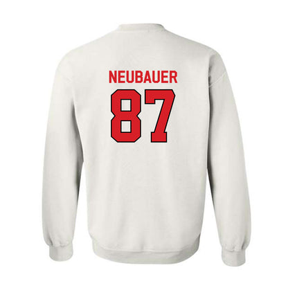Davidson - NCAA Football : Cal Neubauer - Classic Fashion Shersey Crewneck Sweatshirt-1
