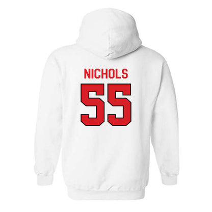 Davidson - NCAA Football : Parker Nichols - Classic Fashion Shersey Hooded Sweatshirt-1