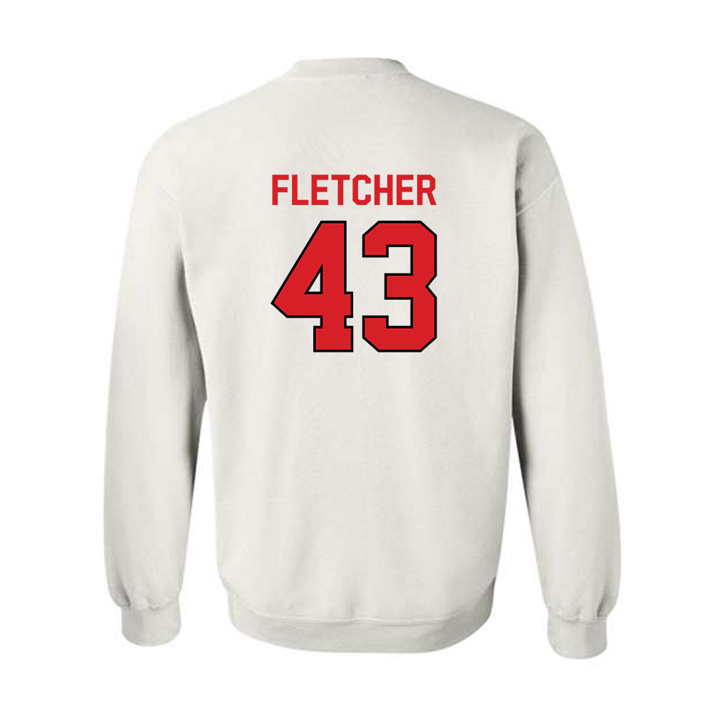 Davidson - NCAA Women's Lacrosse : Ella Fletcher - Classic Fashion Shersey Crewneck Sweatshirt-1