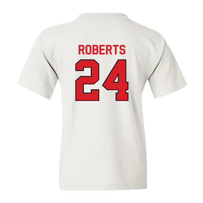 Davidson - NCAA Men's Basketball : JaQualon Roberts - Classic Fashion Shersey Youth T-Shirt-1