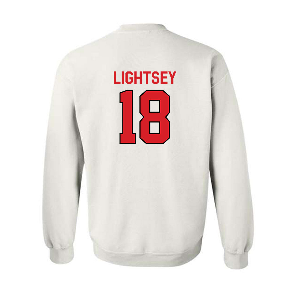 Davidson - NCAA Football : Jacary Lightsey - Classic Fashion Shersey Crewneck Sweatshirt