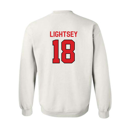 Davidson - NCAA Football : Jacary Lightsey - Classic Fashion Shersey Crewneck Sweatshirt