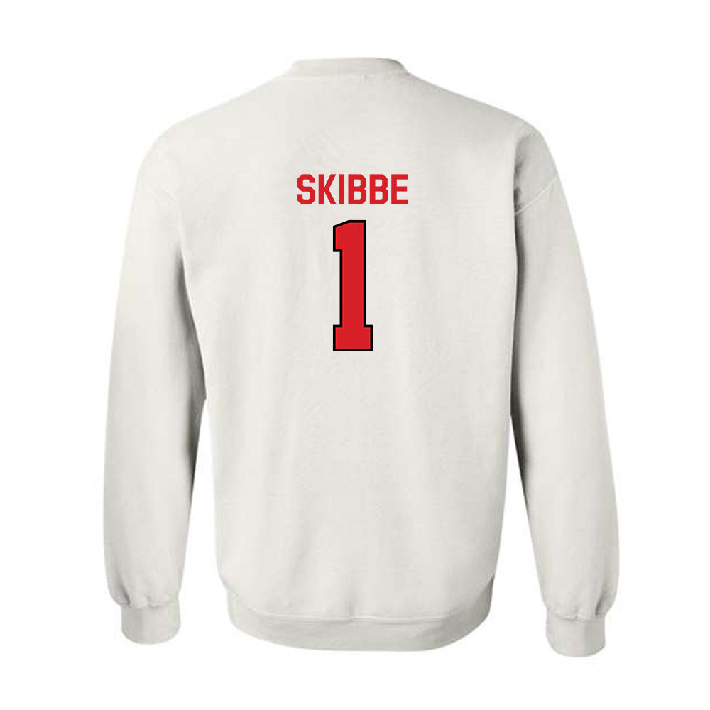 Davidson - NCAA Women's Lacrosse : Jenna Skibbe - Classic Fashion Shersey Crewneck Sweatshirt-1