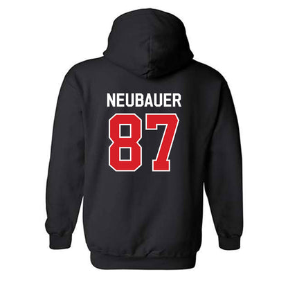 Davidson - NCAA Football : Cal Neubauer - Classic Fashion Shersey Hooded Sweatshirt-1